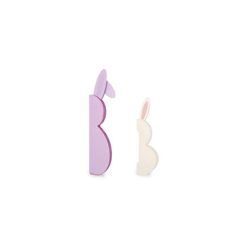 Set de 2 Petits Lapins Pliables en Papier - Hoppy Easter- BUNNY - pâques 2026 - LEGAMI