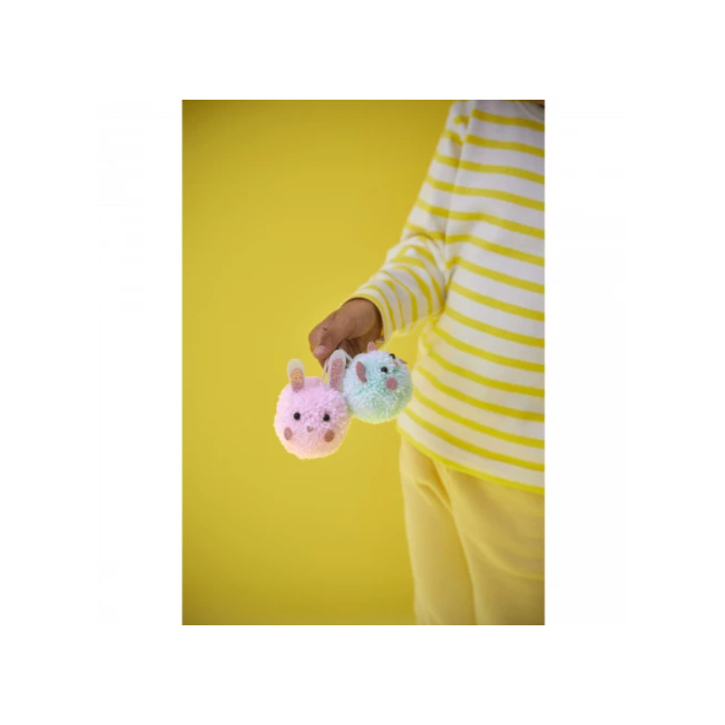 Kit Créatif - 2 Pompons Animaux à Créer