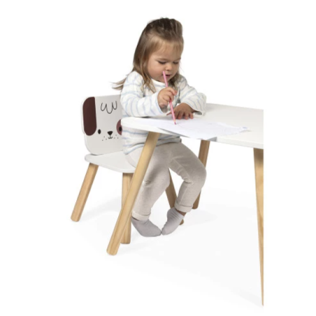 Chaise Enfant Chien (bois)