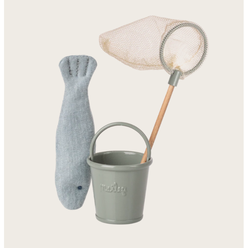 Ensemble de pêche, souris