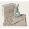 Coffret hochet lapin - Menthe