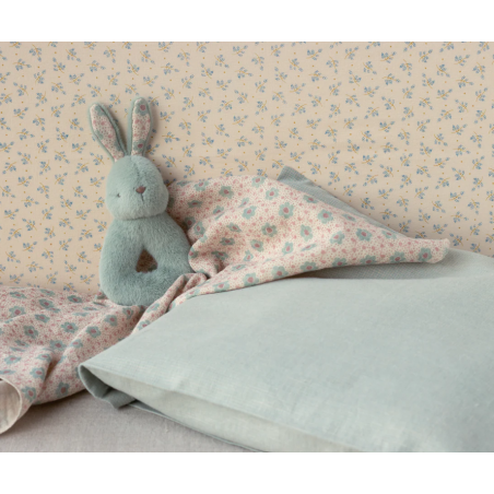 Coffret hochet lapin - Menthe