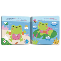 NINA LA GRENOUILLE - MON PREMIER LIVRE DE BAIN - VALISETTE