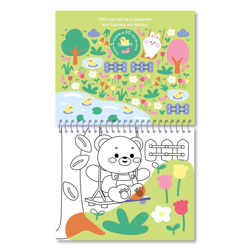 PEINTURES MAGIQUES PETIT OURS