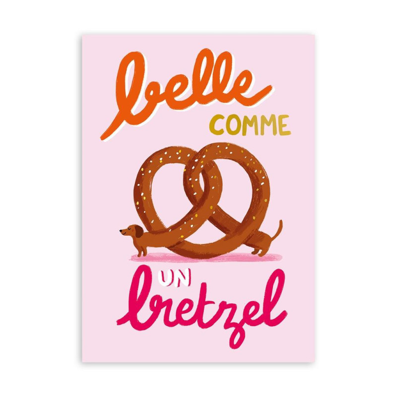 CAHIER A5 BELLE COMME UN BRETZEL