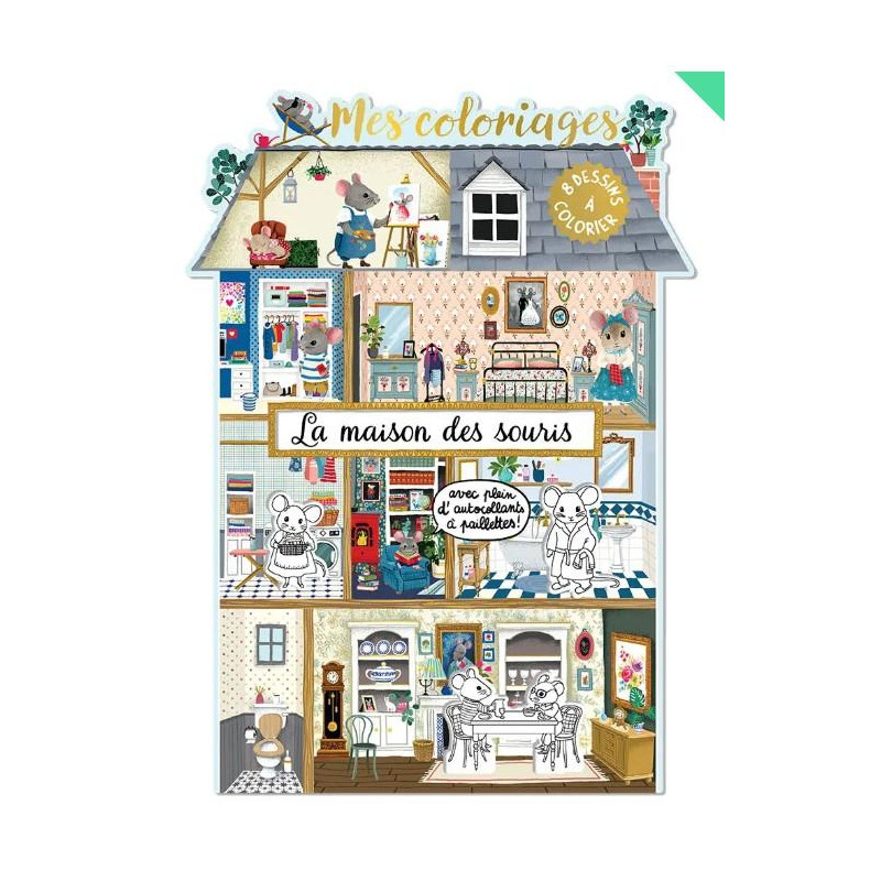 SET DE COLORIAGE MAISON DES SOURIS