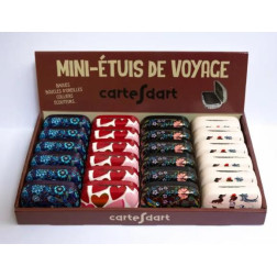 MINI ETUI OISEAUX BLEUS