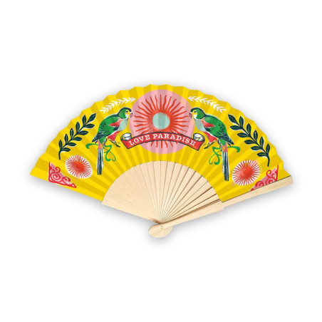 FAN42-[FAN42] EVENTAIL PERROQUETS