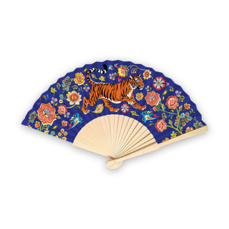 FAN44-[FAN44] EVENTAIL TIGRE ROYAL