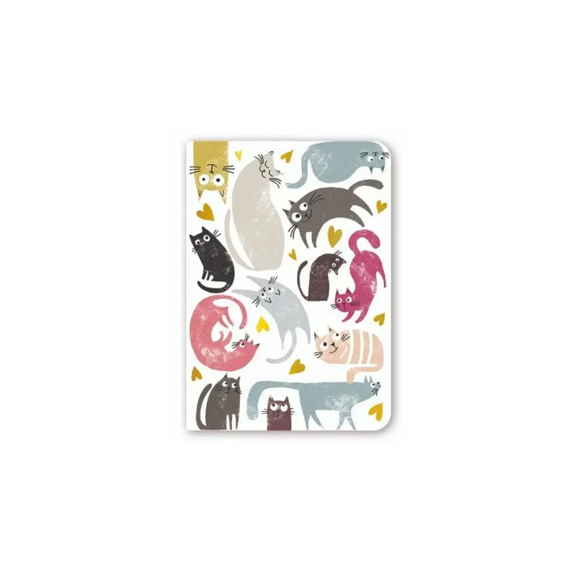 CARNET SOUPLE A6 COOL CATS