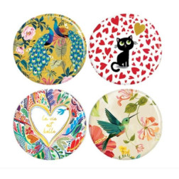 MIROIR DE POCHE CHAT ARTY