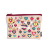 POCHETTE COTON EX VOTO COEURS