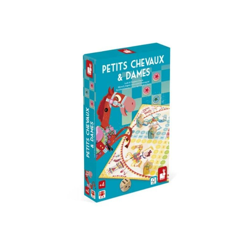 JEU DUO - PETITS CHEVAUX ET DAMES