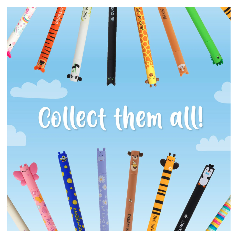 Stylo à Encre Gel Effaçable Dino « Rooarrr! » - Erasable Pen