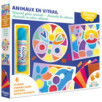 MON COFFRET D'ARTISTE - ANIMAUX EN VITRAIL