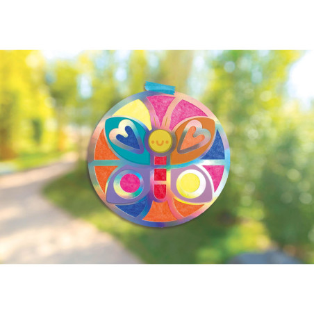 MON COFFRET D'ARTISTE - ANIMAUX EN VITRAIL