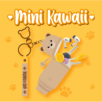 Porte-Monnaie Porte-Clés Teddy Bear - Mini Kawaii