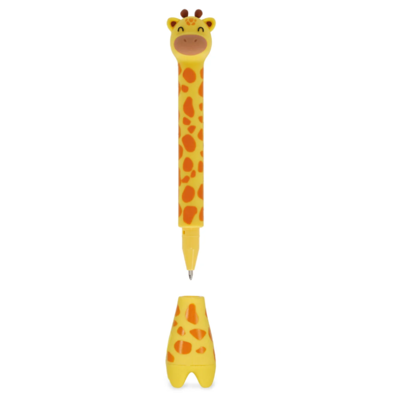 Stylo à Bille Giraffe avec Base - Stand-Ink Ovation