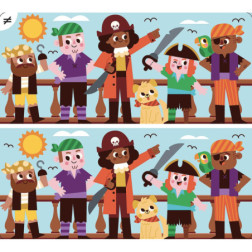 MA POCHETTE DE JEUX - 20 JEUX PIRATES