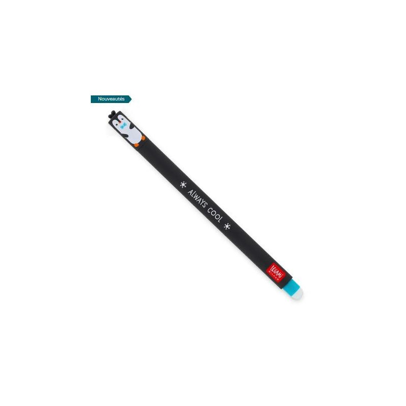Stylo à Encre Gel Effaçable Penguin « Always Cool » - Erasable Pen