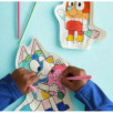 Coloriage Gonflable - Bluey & Bingo à colorier