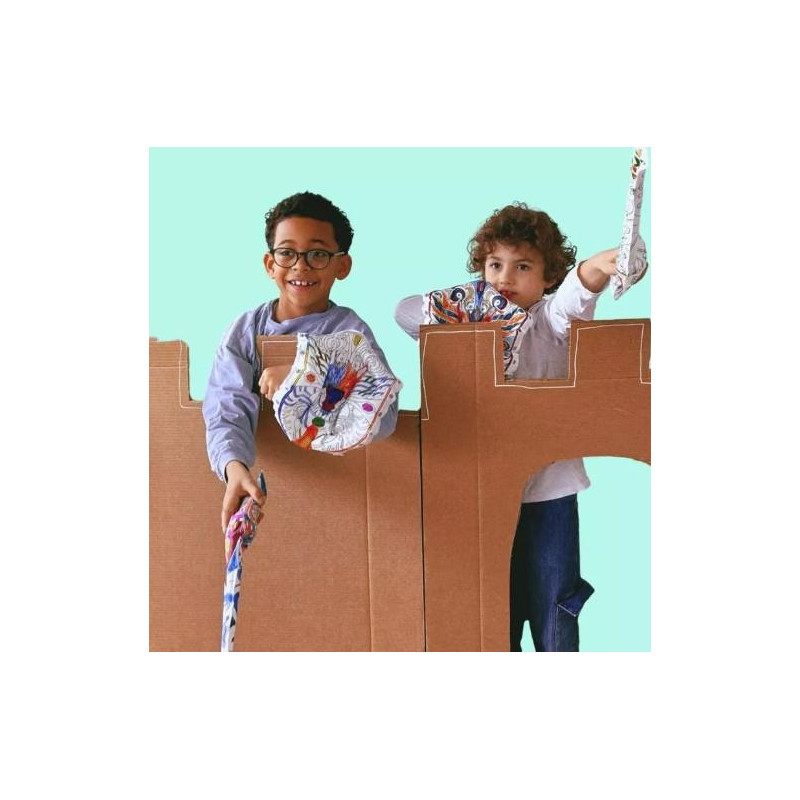 Coloriage Gonflable – Épée Lumineuse LED & Bouclier