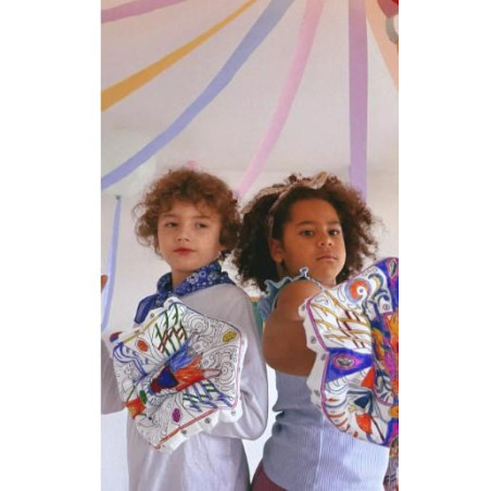 Coloriage Gonflable – Épée Lumineuse LED & Bouclier