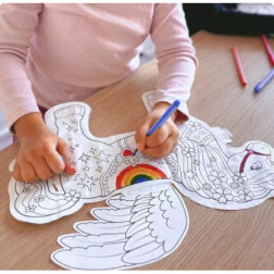 Coloriage Gonflable – Format Géant – Licorne