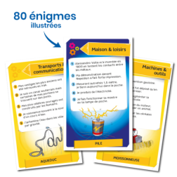 Enigmes - Découvertes et inventions