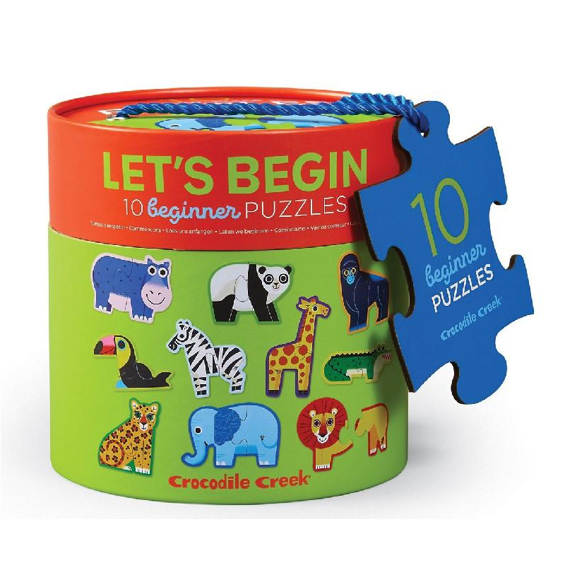 Puzzle Let's Begin - 10 puzzles de 2 pieces