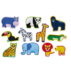 Puzzle Let's Begin - 10 puzzles de 2 pieces