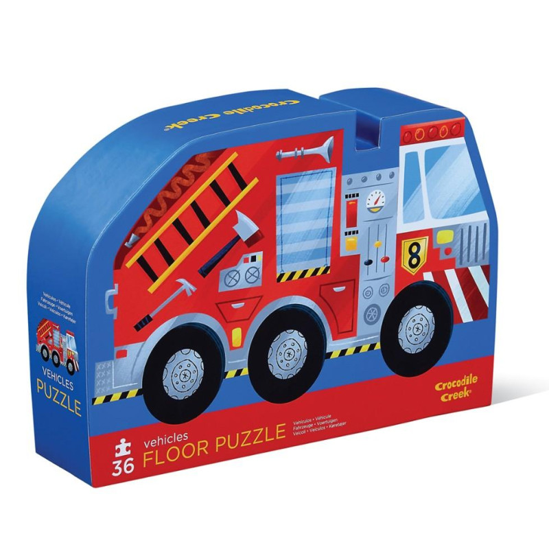 Maxi puzzle - 36 pièces - Les véhicules - 3a+