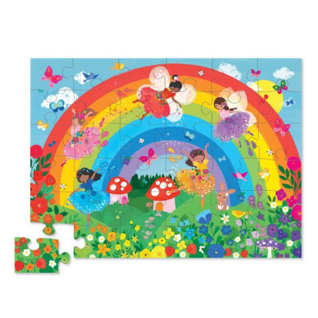 Maxi puzzle - 36 pièces - Arc en ciel- 3a+
