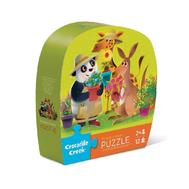 Mini Puzzle - 12 pièces - Flower Power - 2a+