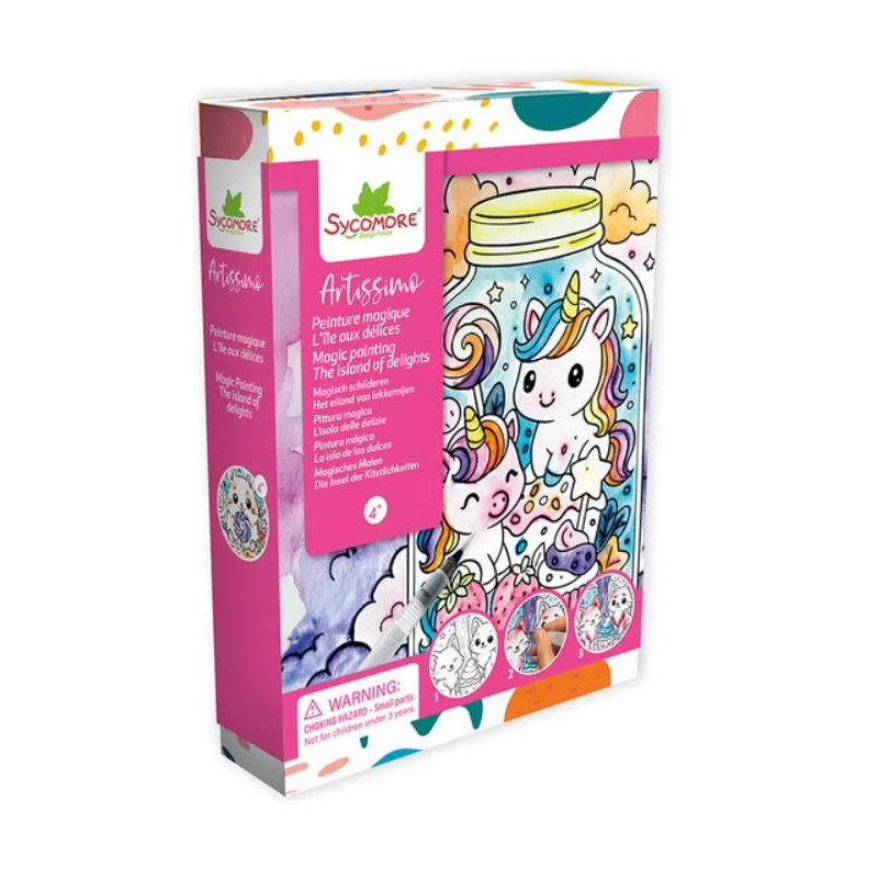 Artissimo -S - Peinture magique – L’ile aux délices -