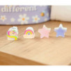 SET DE 4 MINI BARRETTES À CHEVEUX - UNICORN