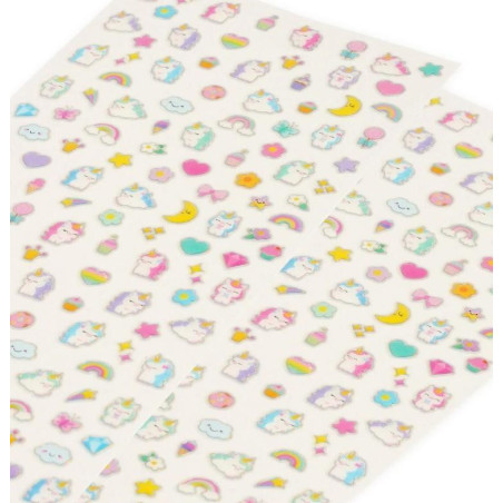 NAIL STICKERS - UNICORN