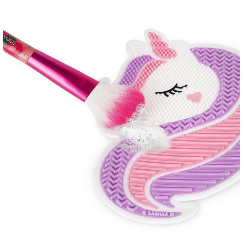TAPIS NETTOYAGE PINCEAUX MAQUILLAGE - UNICORN