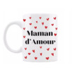 MUG MAMAN MOTIF COEUR