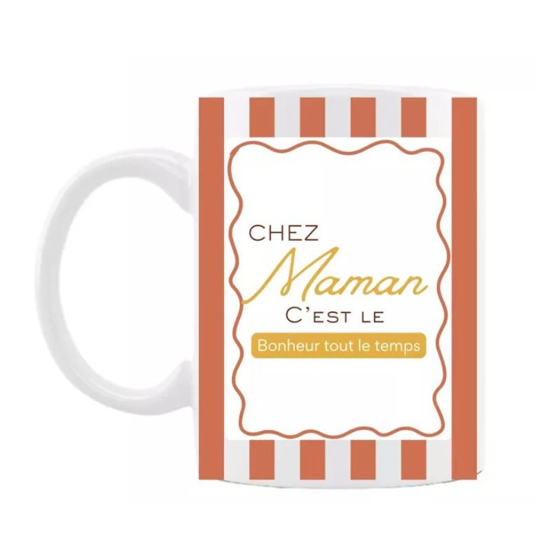 MUG MAMAN BONHEUR TOUT LE TEMPS