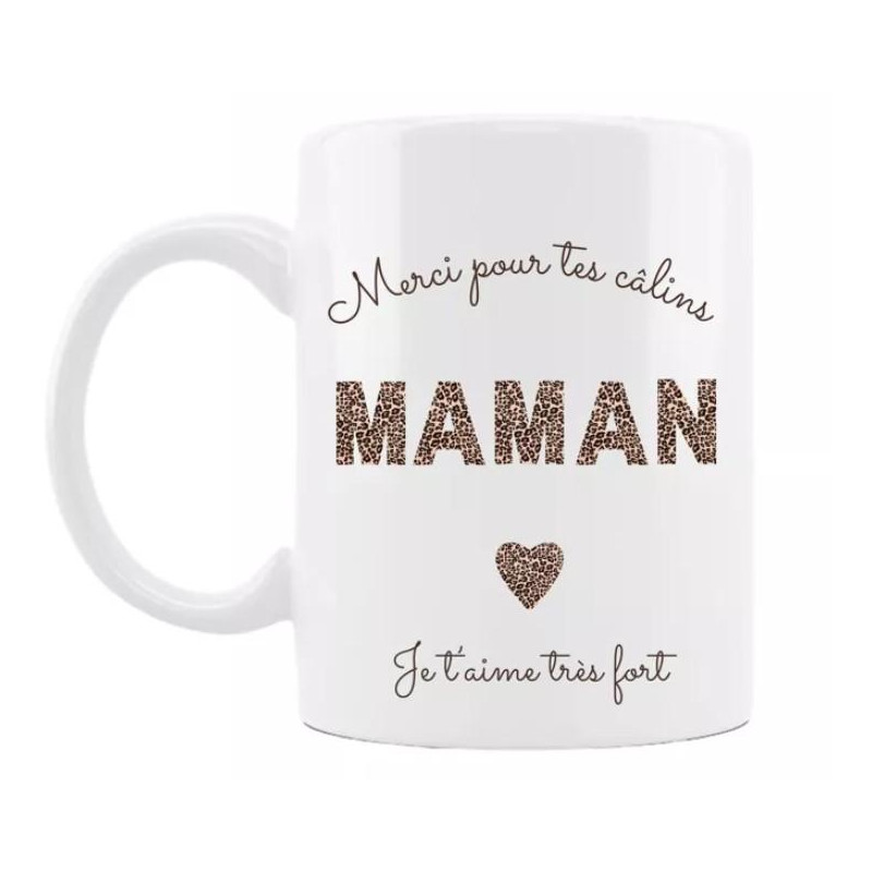 MUG MAMAN LEOPARD
