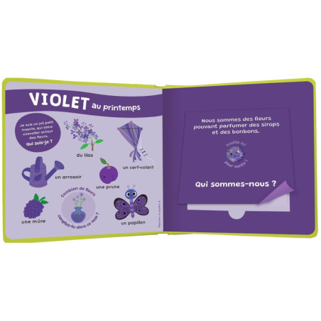 MON LIVRE DES ODEURS ET DES COULEURS : LES SAISON