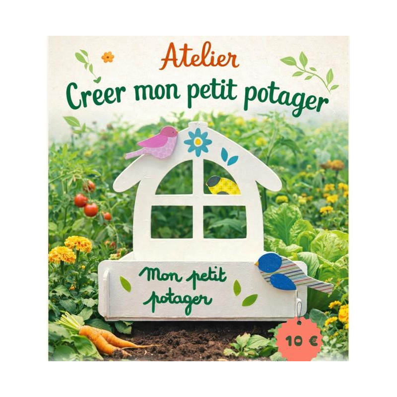 Atelier mon petit potager avril 2026 de 14h à 15h