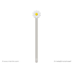 MARQUE PAGE METAL - MARGUERITE