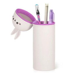 TROUSSE EN SILICONE 2-EN-1 LAPIN
