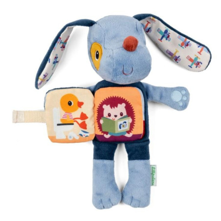 JULES PELUCHE A HISTOIRE 26CM