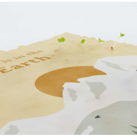 Carte plantable – Je t’aime papa