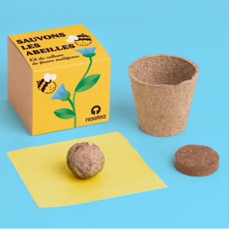 Sauvons les abeilles – Kit de culture de fleurs mellifères
