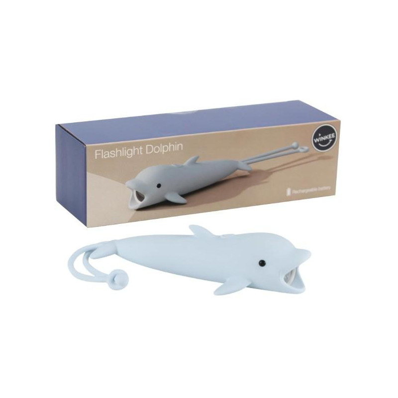 Winkee - Lampe de poche Flashlight Dolphin Dauphin