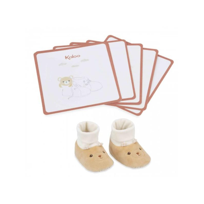 MON COFFRET CHAUSSONS ET CARTES